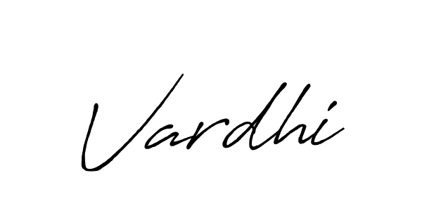 Also we have Vardhi name is the best signature style. Create professional handwritten signature collection using Antro_Vectra_Bolder autograph style. Vardhi signature style 7 images and pictures png