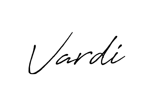 It looks lik you need a new signature style for name Vardi. Design unique handwritten (Antro_Vectra_Bolder) signature with our free signature maker in just a few clicks. Vardi signature style 7 images and pictures png