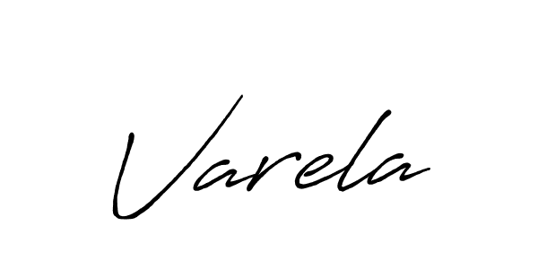 Varela stylish signature style. Best Handwritten Sign (Antro_Vectra_Bolder) for my name. Handwritten Signature Collection Ideas for my name Varela. Varela signature style 7 images and pictures png