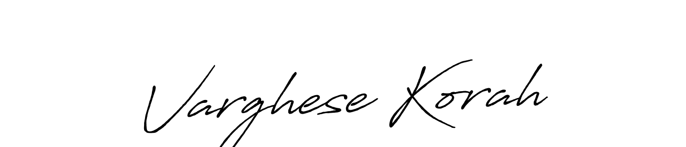Similarly Antro_Vectra_Bolder is the best handwritten signature design. Signature creator online .You can use it as an online autograph creator for name Varghese Korah. Varghese Korah signature style 7 images and pictures png