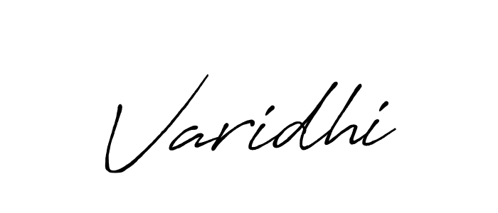 Design your own signature with our free online signature maker. With this signature software, you can create a handwritten (Antro_Vectra_Bolder) signature for name Varidhi. Varidhi signature style 7 images and pictures png