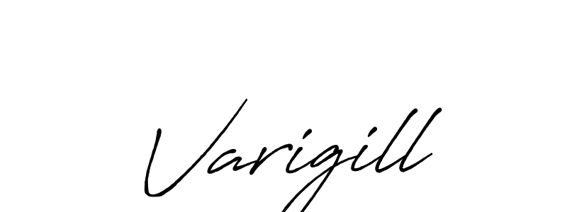 Once you've used our free online signature maker to create your best signature Antro_Vectra_Bolder style, it's time to enjoy all of the benefits that Varigill name signing documents. Varigill signature style 7 images and pictures png