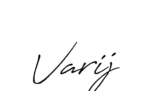 Here are the top 10 professional signature styles for the name Varij. These are the best autograph styles you can use for your name. Varij signature style 7 images and pictures png