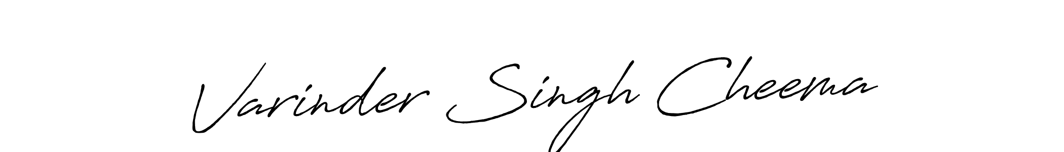 Use a signature maker to create a handwritten signature online. With this signature software, you can design (Antro_Vectra_Bolder) your own signature for name Varinder Singh Cheema. Varinder Singh Cheema signature style 7 images and pictures png