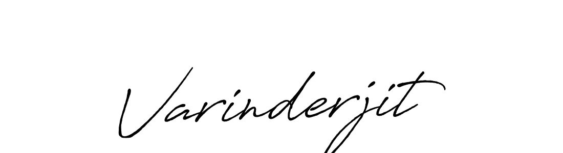 Varinderjit stylish signature style. Best Handwritten Sign (Antro_Vectra_Bolder) for my name. Handwritten Signature Collection Ideas for my name Varinderjit. Varinderjit signature style 7 images and pictures png