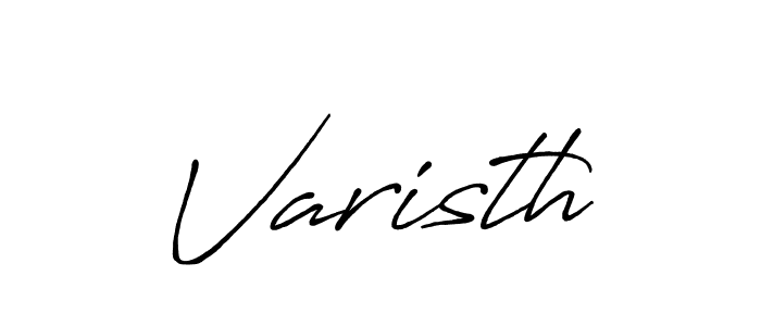 How to Draw Varisth signature style? Antro_Vectra_Bolder is a latest design signature styles for name Varisth. Varisth signature style 7 images and pictures png