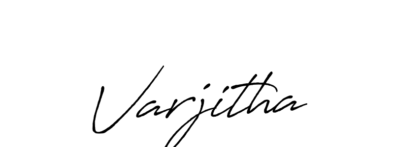 It looks lik you need a new signature style for name Varjitha. Design unique handwritten (Antro_Vectra_Bolder) signature with our free signature maker in just a few clicks. Varjitha signature style 7 images and pictures png