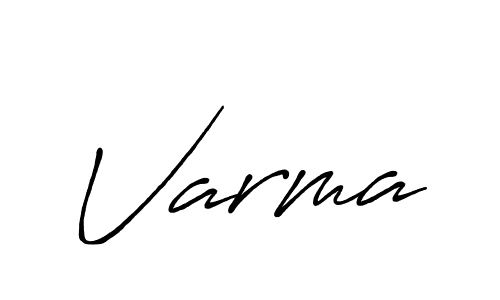 How to make Varma signature? Antro_Vectra_Bolder is a professional autograph style. Create handwritten signature for Varma name. Varma signature style 7 images and pictures png