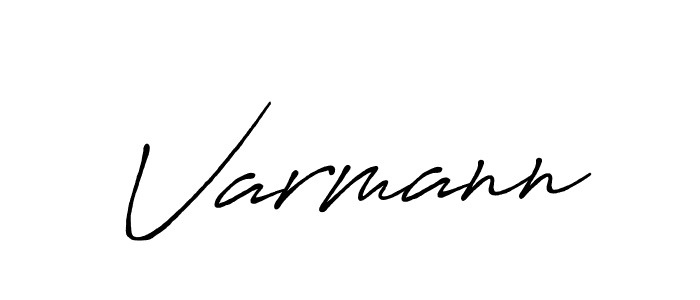 Use a signature maker to create a handwritten signature online. With this signature software, you can design (Antro_Vectra_Bolder) your own signature for name Varmann. Varmann signature style 7 images and pictures png