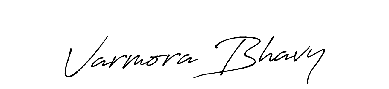 The best way (Antro_Vectra_Bolder) to make a short signature is to pick only two or three words in your name. The name Varmora Bhavy include a total of six letters. For converting this name. Varmora Bhavy signature style 7 images and pictures png