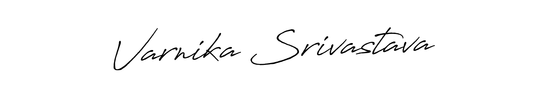 Also we have Varnika Srivastava name is the best signature style. Create professional handwritten signature collection using Antro_Vectra_Bolder autograph style. Varnika Srivastava signature style 7 images and pictures png