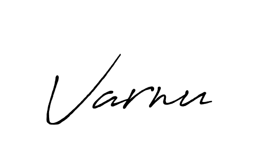 Similarly Antro_Vectra_Bolder is the best handwritten signature design. Signature creator online .You can use it as an online autograph creator for name Varnu. Varnu signature style 7 images and pictures png