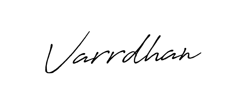 Also You can easily find your signature by using the search form. We will create Varrdhan name handwritten signature images for you free of cost using Antro_Vectra_Bolder sign style. Varrdhan signature style 7 images and pictures png