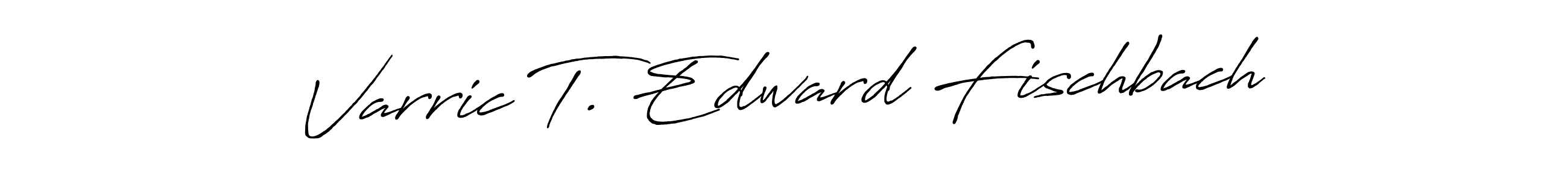 The best way (Antro_Vectra_Bolder) to make a short signature is to pick only two or three words in your name. The name Varric T. Edward Fischbach include a total of six letters. For converting this name. Varric T. Edward Fischbach signature style 7 images and pictures png