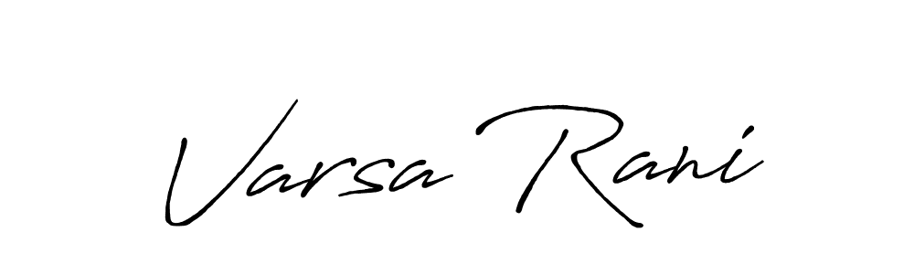 Once you've used our free online signature maker to create your best signature Antro_Vectra_Bolder style, it's time to enjoy all of the benefits that Varsa Rani name signing documents. Varsa Rani signature style 7 images and pictures png