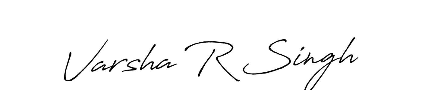 Here are the top 10 professional signature styles for the name Varsha R Singh. These are the best autograph styles you can use for your name. Varsha R Singh signature style 7 images and pictures png