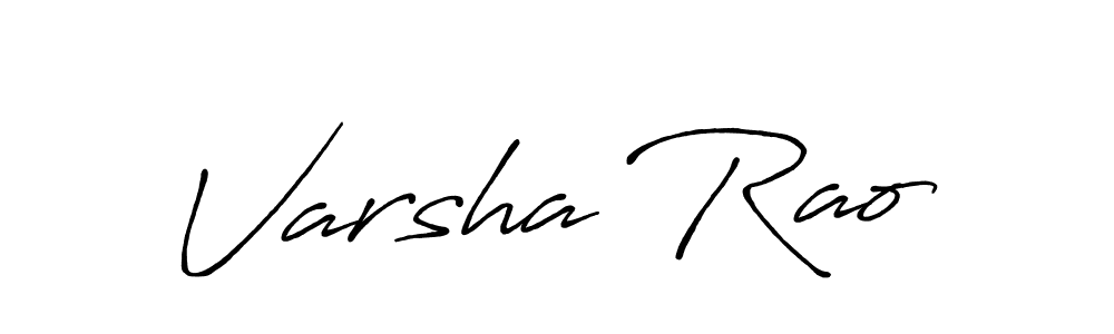 if you are searching for the best signature style for your name Varsha Rao. so please give up your signature search. here we have designed multiple signature styles  using Antro_Vectra_Bolder. Varsha Rao signature style 7 images and pictures png