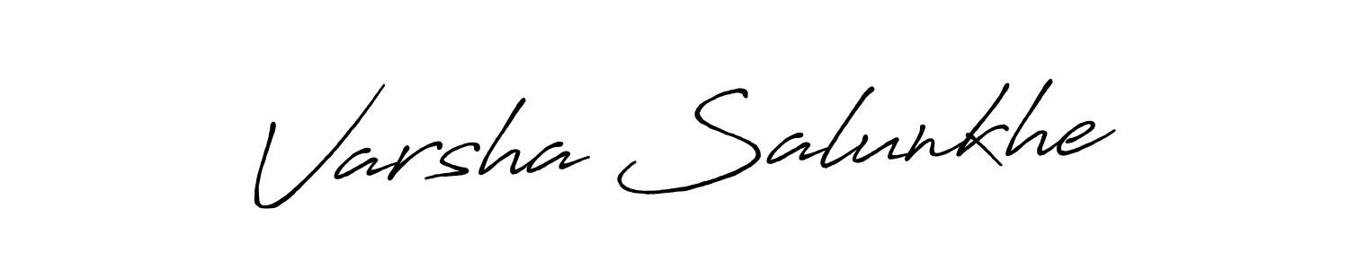 How to make Varsha Salunkhe signature? Antro_Vectra_Bolder is a professional autograph style. Create handwritten signature for Varsha Salunkhe name. Varsha Salunkhe signature style 7 images and pictures png