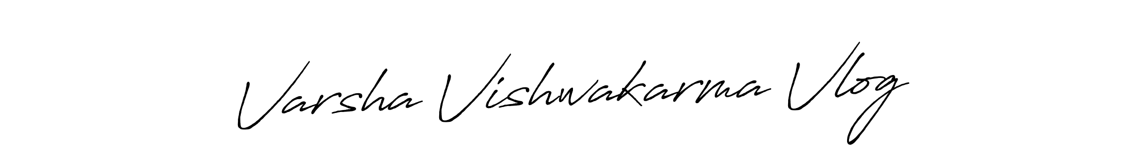 Antro_Vectra_Bolder is a professional signature style that is perfect for those who want to add a touch of class to their signature. It is also a great choice for those who want to make their signature more unique. Get Varsha Vishwakarma Vlog name to fancy signature for free. Varsha Vishwakarma Vlog signature style 7 images and pictures png