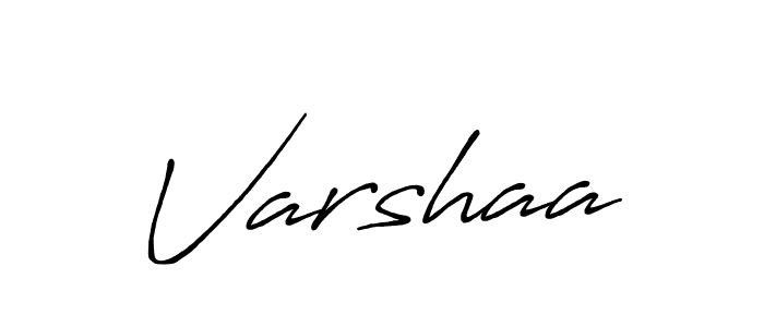 Also we have Varshaa name is the best signature style. Create professional handwritten signature collection using Antro_Vectra_Bolder autograph style. Varshaa signature style 7 images and pictures png