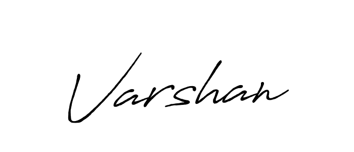 Make a beautiful signature design for name Varshan. Use this online signature maker to create a handwritten signature for free. Varshan signature style 7 images and pictures png