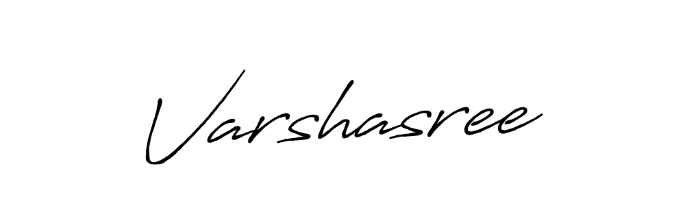 It looks lik you need a new signature style for name Varshasree. Design unique handwritten (Antro_Vectra_Bolder) signature with our free signature maker in just a few clicks. Varshasree signature style 7 images and pictures png