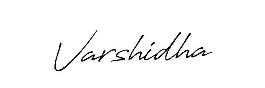 Varshidha stylish signature style. Best Handwritten Sign (Antro_Vectra_Bolder) for my name. Handwritten Signature Collection Ideas for my name Varshidha. Varshidha signature style 7 images and pictures png