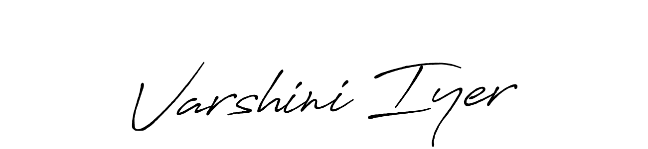 if you are searching for the best signature style for your name Varshini Iyer. so please give up your signature search. here we have designed multiple signature styles  using Antro_Vectra_Bolder. Varshini Iyer signature style 7 images and pictures png