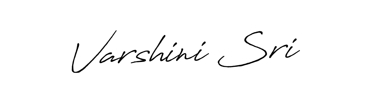 Once you've used our free online signature maker to create your best signature Antro_Vectra_Bolder style, it's time to enjoy all of the benefits that Varshini Sri name signing documents. Varshini Sri signature style 7 images and pictures png