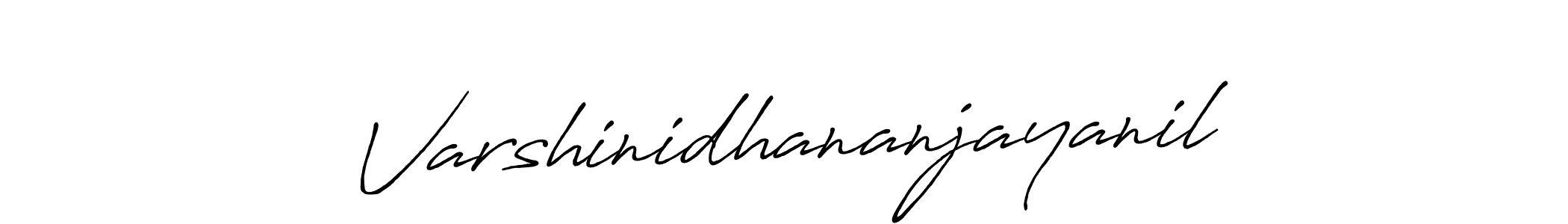 Also we have Varshinidhananjayanil name is the best signature style. Create professional handwritten signature collection using Antro_Vectra_Bolder autograph style. Varshinidhananjayanil signature style 7 images and pictures png