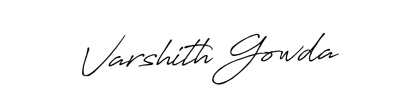 How to Draw Varshith Gowda signature style? Antro_Vectra_Bolder is a latest design signature styles for name Varshith Gowda. Varshith Gowda signature style 7 images and pictures png