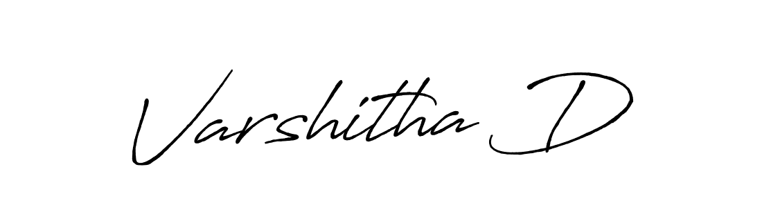 Also we have Varshitha D name is the best signature style. Create professional handwritten signature collection using Antro_Vectra_Bolder autograph style. Varshitha D signature style 7 images and pictures png