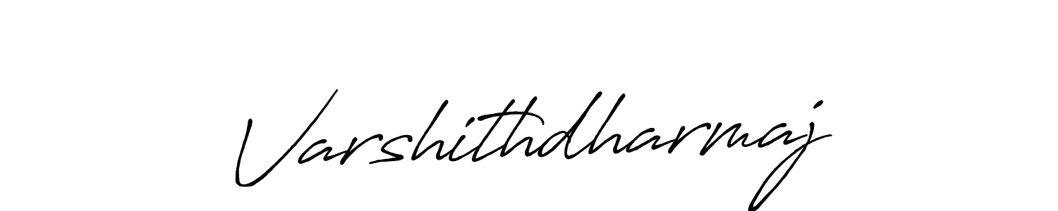 How to make Varshithdharmaj signature? Antro_Vectra_Bolder is a professional autograph style. Create handwritten signature for Varshithdharmaj name. Varshithdharmaj signature style 7 images and pictures png