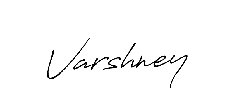 Design your own signature with our free online signature maker. With this signature software, you can create a handwritten (Antro_Vectra_Bolder) signature for name Varshney. Varshney signature style 7 images and pictures png