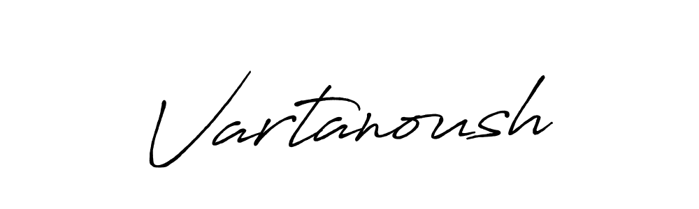 The best way (Antro_Vectra_Bolder) to make a short signature is to pick only two or three words in your name. The name Vartanoush include a total of six letters. For converting this name. Vartanoush signature style 7 images and pictures png