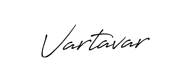 Design your own signature with our free online signature maker. With this signature software, you can create a handwritten (Antro_Vectra_Bolder) signature for name Vartavar. Vartavar signature style 7 images and pictures png