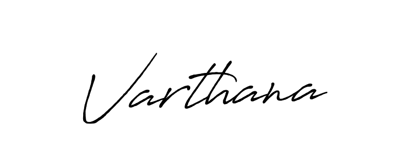 Create a beautiful signature design for name Varthana. With this signature (Antro_Vectra_Bolder) fonts, you can make a handwritten signature for free. Varthana signature style 7 images and pictures png