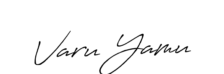 You should practise on your own different ways (Antro_Vectra_Bolder) to write your name (Varu Yamu) in signature. don't let someone else do it for you. Varu Yamu signature style 7 images and pictures png
