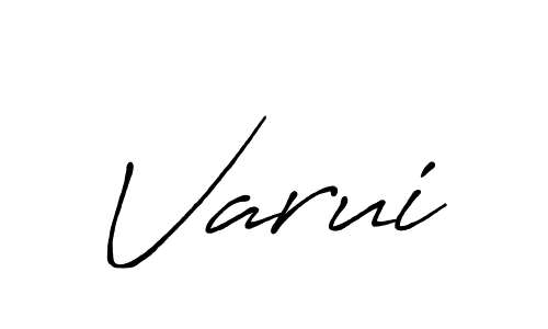 How to Draw Varui signature style? Antro_Vectra_Bolder is a latest design signature styles for name Varui. Varui signature style 7 images and pictures png