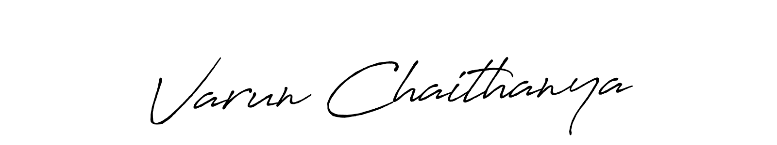 Make a short Varun Chaithanya signature style. Manage your documents anywhere anytime using Antro_Vectra_Bolder. Create and add eSignatures, submit forms, share and send files easily. Varun Chaithanya signature style 7 images and pictures png