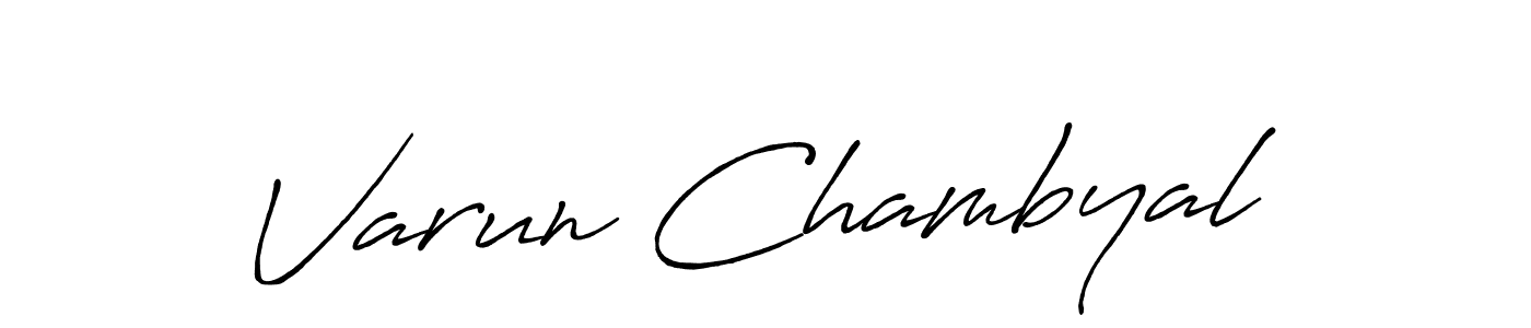 Here are the top 10 professional signature styles for the name Varun Chambyal. These are the best autograph styles you can use for your name. Varun Chambyal signature style 7 images and pictures png