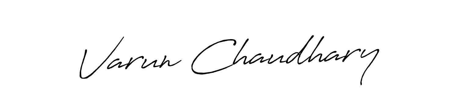 It looks lik you need a new signature style for name Varun Chaudhary. Design unique handwritten (Antro_Vectra_Bolder) signature with our free signature maker in just a few clicks. Varun Chaudhary signature style 7 images and pictures png