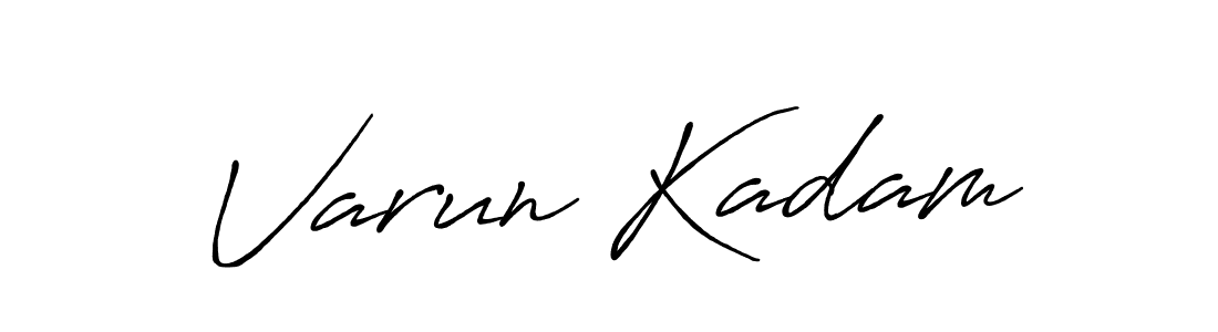 You should practise on your own different ways (Antro_Vectra_Bolder) to write your name (Varun Kadam) in signature. don't let someone else do it for you. Varun Kadam signature style 7 images and pictures png