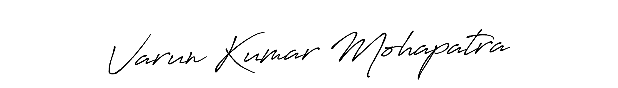 Varun Kumar Mohapatra stylish signature style. Best Handwritten Sign (Antro_Vectra_Bolder) for my name. Handwritten Signature Collection Ideas for my name Varun Kumar Mohapatra. Varun Kumar Mohapatra signature style 7 images and pictures png