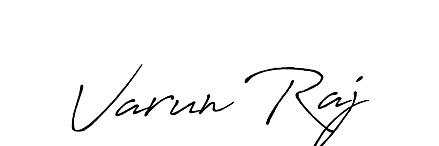 How to make Varun Raj signature? Antro_Vectra_Bolder is a professional autograph style. Create handwritten signature for Varun Raj name. Varun Raj signature style 7 images and pictures png