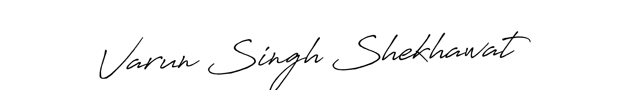 Make a beautiful signature design for name Varun Singh Shekhawat. Use this online signature maker to create a handwritten signature for free. Varun Singh Shekhawat signature style 7 images and pictures png