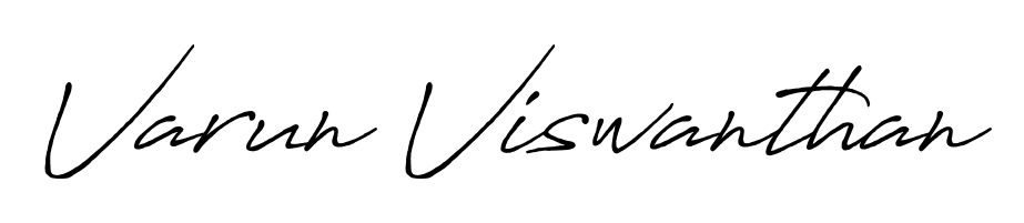 Get inspired by this graceful Antro_Vectra_Bolder signature style for name Varun Viswanthan. Smooth loops and balanced proportions for everyday use. Varun Viswanthan signature style 7 images and pictures png