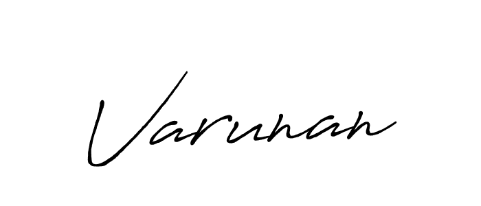 Use a signature maker to create a handwritten signature online. With this signature software, you can design (Antro_Vectra_Bolder) your own signature for name Varunan. Varunan signature style 7 images and pictures png