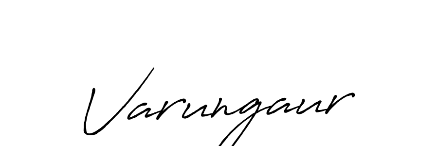Also we have Varungaur name is the best signature style. Create professional handwritten signature collection using Antro_Vectra_Bolder autograph style. Varungaur signature style 7 images and pictures png