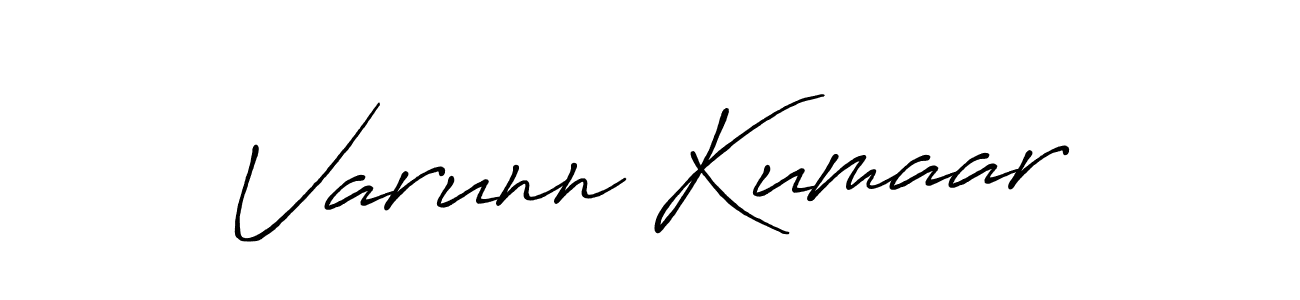 It looks lik you need a new signature style for name Varunn Kumaar. Design unique handwritten (Antro_Vectra_Bolder) signature with our free signature maker in just a few clicks. Varunn Kumaar signature style 7 images and pictures png